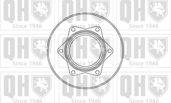 Quinton Hazell BDC5123 - Гальмівний диск avtolavka.club