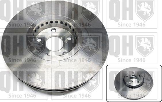 Quinton Hazell BDC5888 - Гальмівний диск avtolavka.club