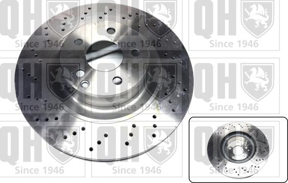 Quinton Hazell BDC5343 - Гальмівний диск avtolavka.club