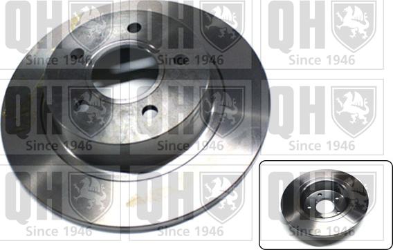 Quinton Hazell BDC5367 - Гальмівний диск avtolavka.club