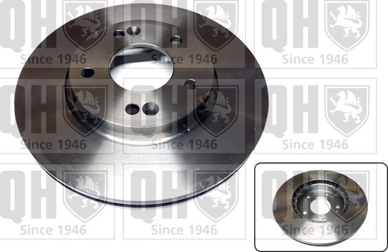 Quinton Hazell BDC6100 - Гальмівний диск avtolavka.club