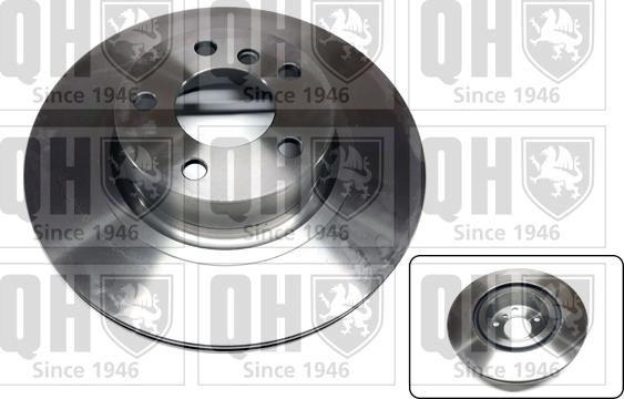 Quinton Hazell BDC6112 - Гальмівний диск avtolavka.club