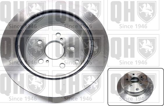 Quinton Hazell BDC3925 - Гальмівний диск avtolavka.club