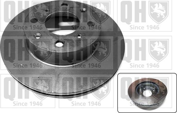 Quinton Hazell BDC3439 - Гальмівний диск avtolavka.club