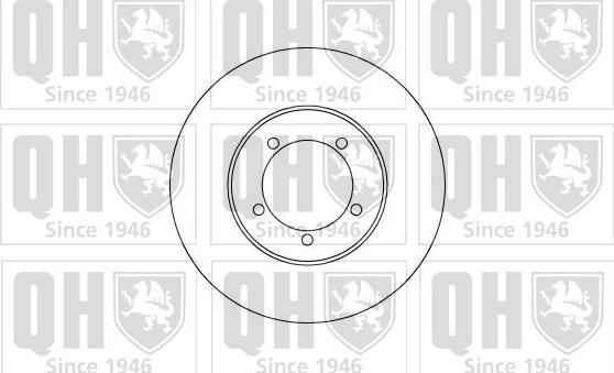 Quinton Hazell BDC3472 - Гальмівний диск avtolavka.club