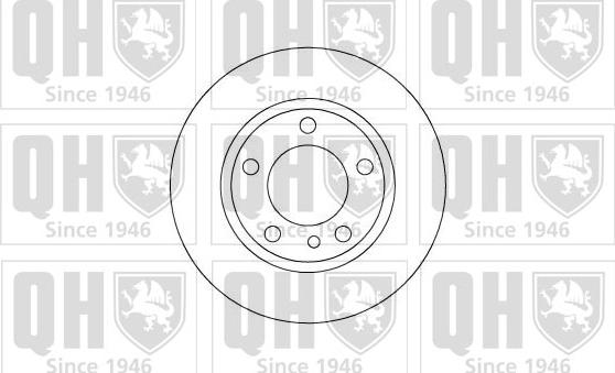 Quinton Hazell BDC3644 - Гальмівний диск avtolavka.club