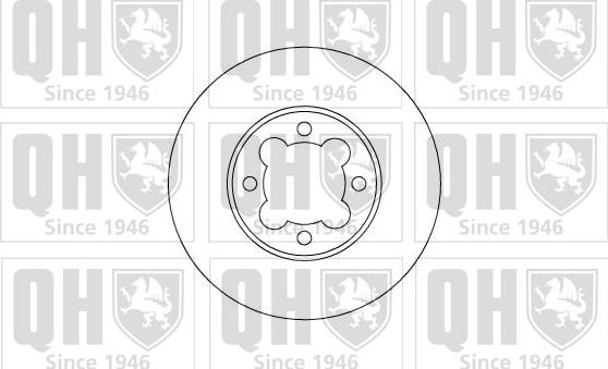 Quinton Hazell BDC3604 - Гальмівний диск avtolavka.club