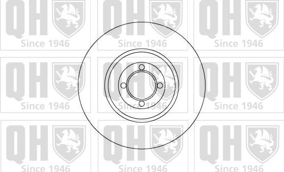 Quinton Hazell BDC3113 - Гальмівний диск avtolavka.club