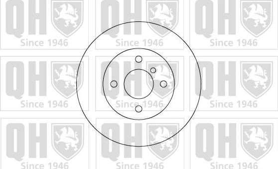 Quinton Hazell BDC3126 - Гальмівний диск avtolavka.club