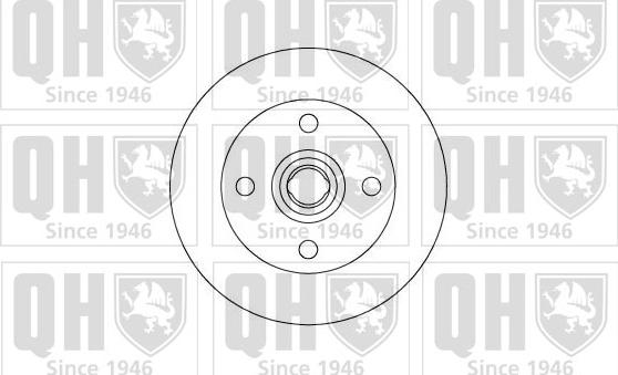 Quinton Hazell BDC3882 - Гальмівний диск avtolavka.club