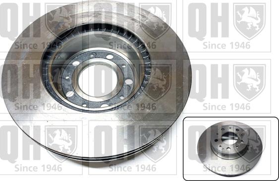 Quinton Hazell BDC3837 - Гальмівний диск avtolavka.club