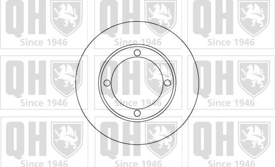 Quinton Hazell BDC3268 - Гальмівний диск avtolavka.club