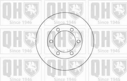 Quinton Hazell BDC3781 - Гальмівний диск avtolavka.club