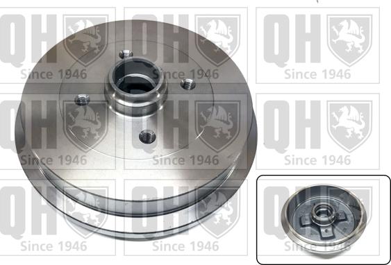 Quinton Hazell BDR449 - Гальмівний барабан avtolavka.club