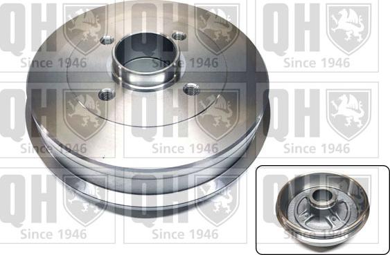 Quinton Hazell BDR349 - Гальмівний барабан avtolavka.club