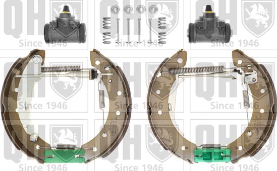 Quinton Hazell BS927K1 - Комплект гальм, барабанний механізм avtolavka.club