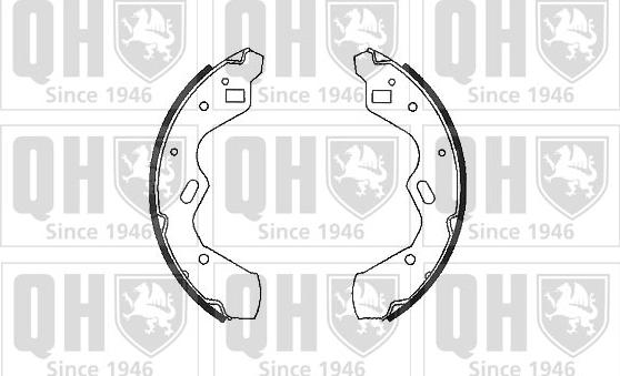 Quinton Hazell BS1081 - Комплект гальм, барабанний механізм avtolavka.club