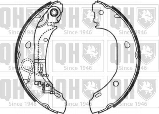 Quinton Hazell BS1154 - Комплект гальм, барабанний механізм avtolavka.club