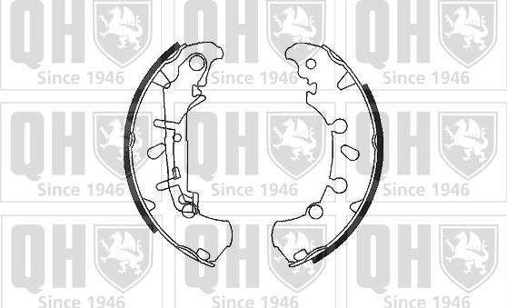 Quinton Hazell BS1116 - Комплект гальм, барабанний механізм avtolavka.club