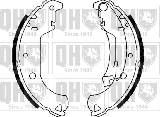 Quinton Hazell BS1120 - Комплект гальм, барабанний механізм avtolavka.club