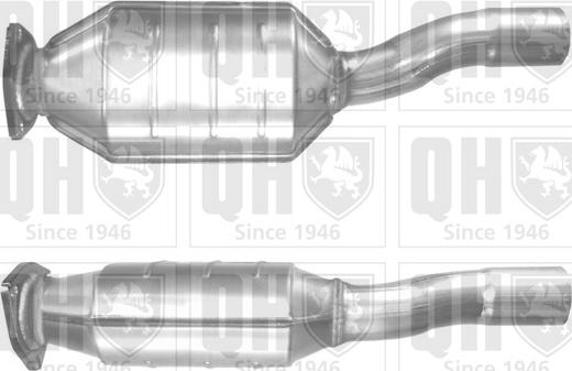 Quinton Hazell QCAT80510H - Каталізатор avtolavka.club