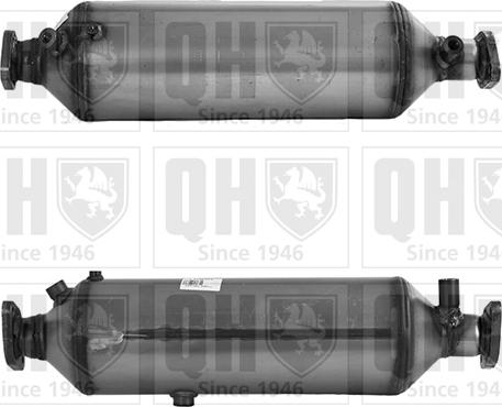 Quinton Hazell QDPF11087HP - Сажі / частковий фільтр, система вихлопу ОГ avtolavka.club