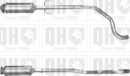 Quinton Hazell QDPF11169 - Сажі / частковий фільтр, система вихлопу ОГ avtolavka.club