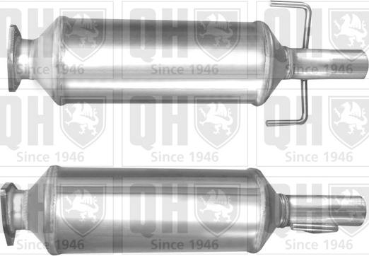 Quinton Hazell QDPF11127P - Сажі / частковий фільтр, система вихлопу ОГ avtolavka.club