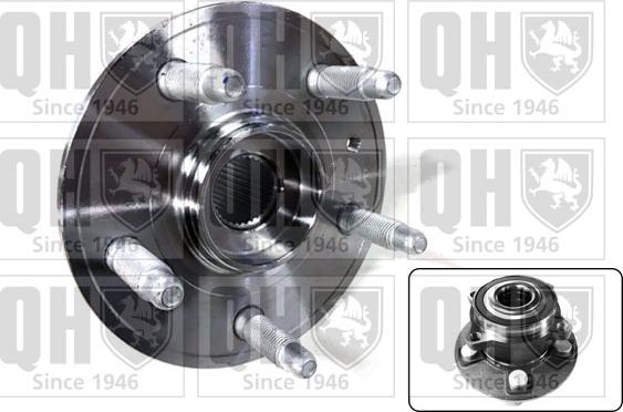 Quinton Hazell QWB1624 - Комплект підшипника маточини колеса avtolavka.club