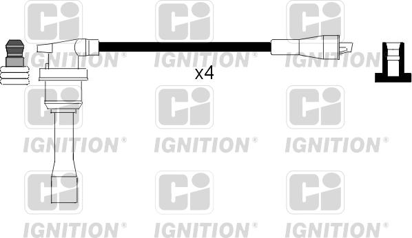 Quinton Hazell XC999 - Комплект проводів запалювання avtolavka.club