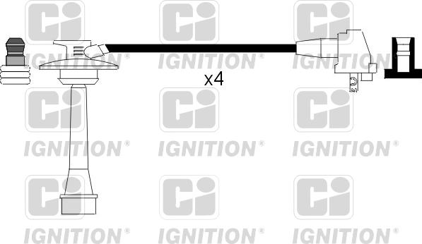 Quinton Hazell XC952 - Комплект проводів запалювання avtolavka.club