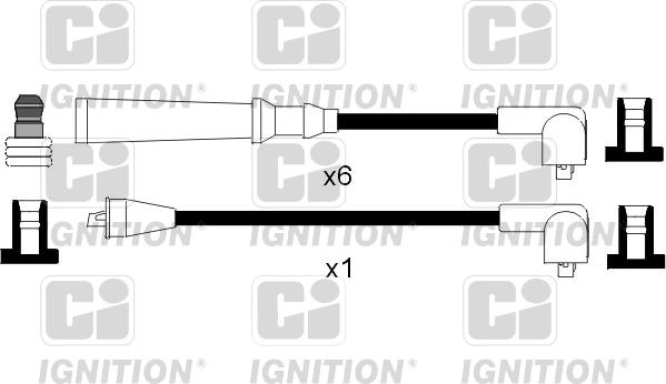 Quinton Hazell XC918 - Комплект проводів запалювання avtolavka.club