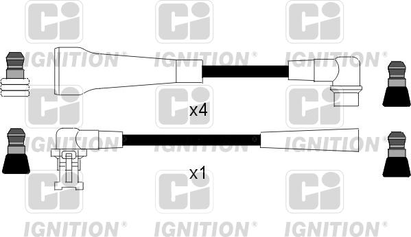 Quinton Hazell XC482 - Комплект проводів запалювання avtolavka.club