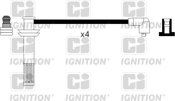 Quinton Hazell XC544 - Комплект проводів запалювання avtolavka.club