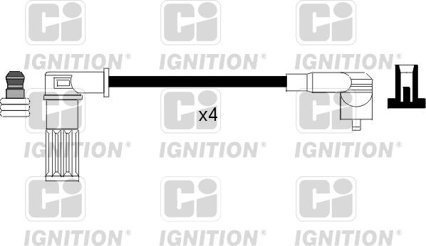 Quinton Hazell XC551 - Комплект проводів запалювання avtolavka.club