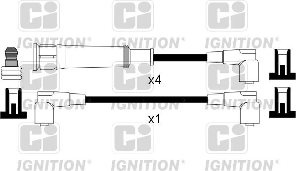Quinton Hazell XC561 - Комплект проводів запалювання avtolavka.club