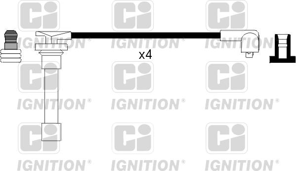 Quinton Hazell XC665 - Комплект проводів запалювання avtolavka.club