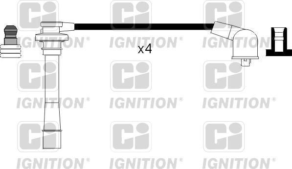 Quinton Hazell XC661 - Комплект проводів запалювання avtolavka.club