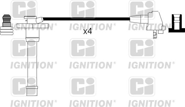 Quinton Hazell XC622 - Комплект проводів запалювання avtolavka.club