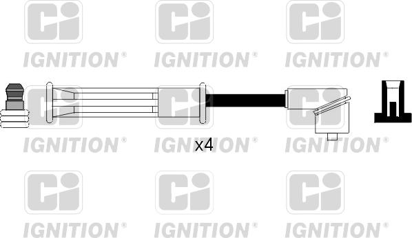 Quinton Hazell XC1090 - Комплект проводів запалювання avtolavka.club