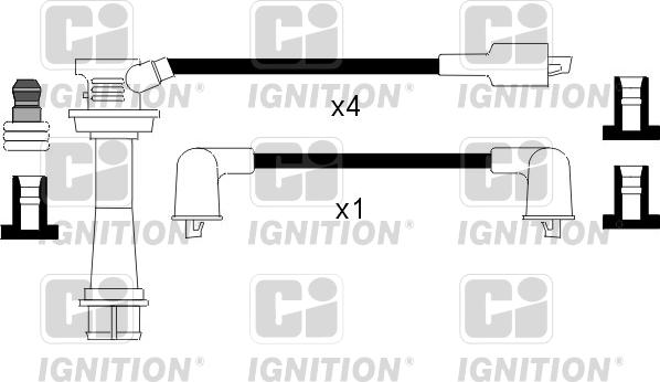 Quinton Hazell XC1083 - Комплект проводів запалювання avtolavka.club