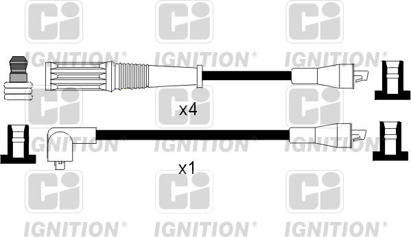 Quinton Hazell XC1112 - Комплект проводів запалювання avtolavka.club