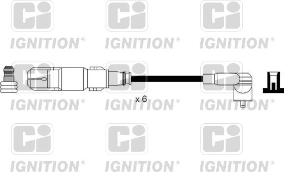 Quinton Hazell XC1183 - Комплект проводів запалювання avtolavka.club