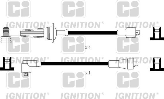 Quinton Hazell XC1139 - Комплект проводів запалювання avtolavka.club