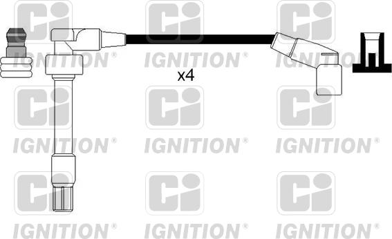 Quinton Hazell XC1125 - Комплект проводів запалювання avtolavka.club