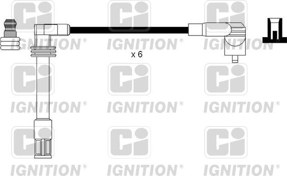 Quinton Hazell XC1122 - Комплект проводів запалювання avtolavka.club