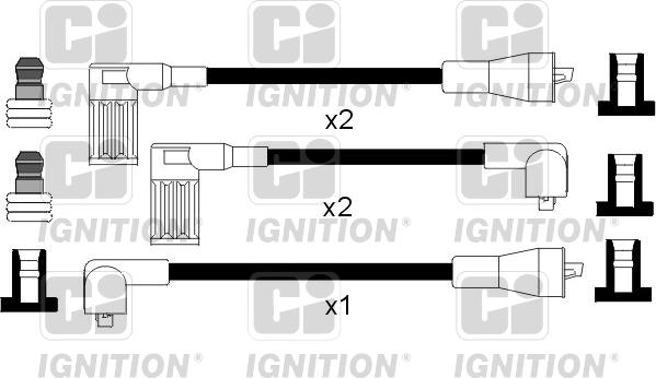 Quinton Hazell XC182 - Комплект проводів запалювання avtolavka.club