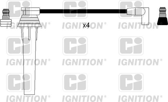 Quinton Hazell XC1210 - Комплект проводів запалювання avtolavka.club