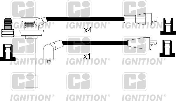 Quinton Hazell XC896 - Комплект проводів запалювання avtolavka.club