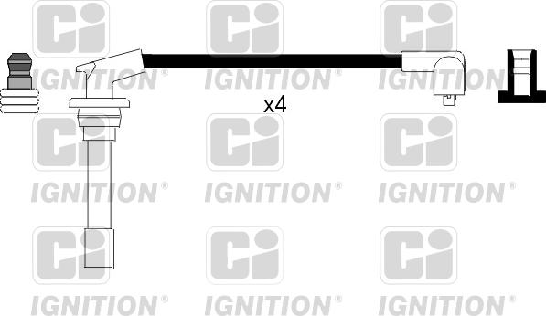 Quinton Hazell XC879 - Комплект проводів запалювання avtolavka.club